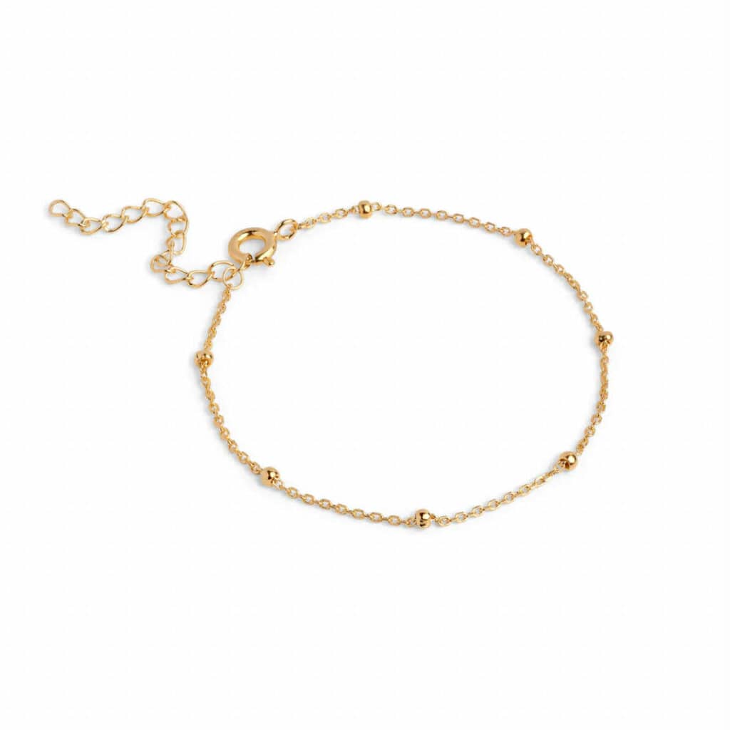 Enamel Bracelet Beaded Chain