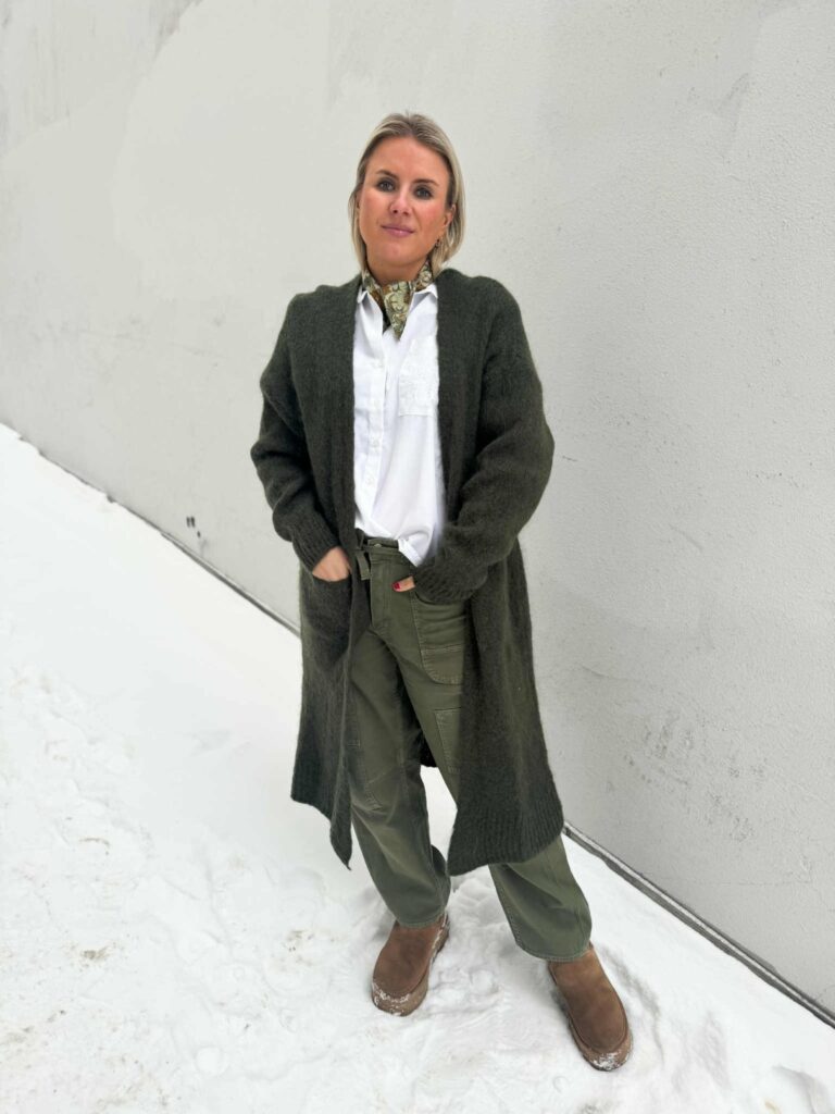 Ibc Collection Mohair Jacket oliven