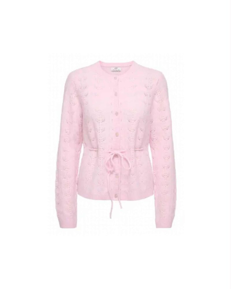 JDY Moon Life Cardigan Knit Pink