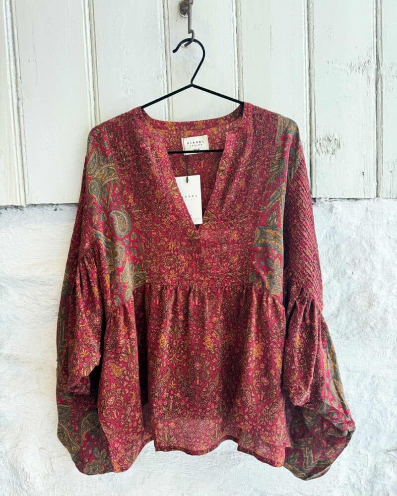 Sissel Edelbo Bibi Balloon Silk Top No. 449