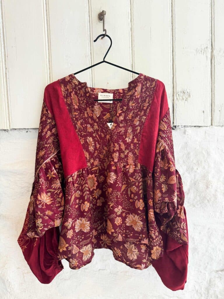 Sissel Edelbo Bibi Balloon Silk Top No. 458