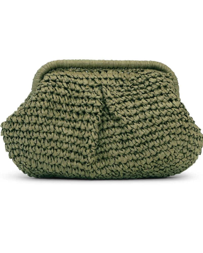 Sui Ava Olivia Bloom Bag Army