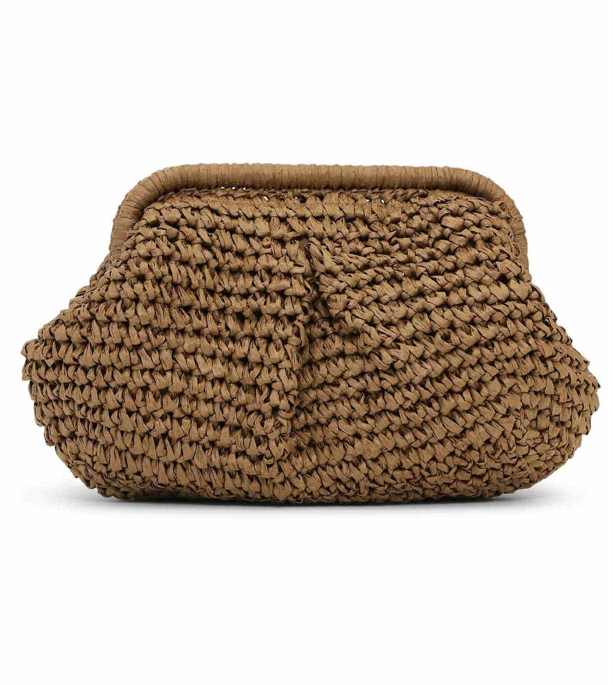 Sui Ava Olivia Bloom Bag Dark Brown