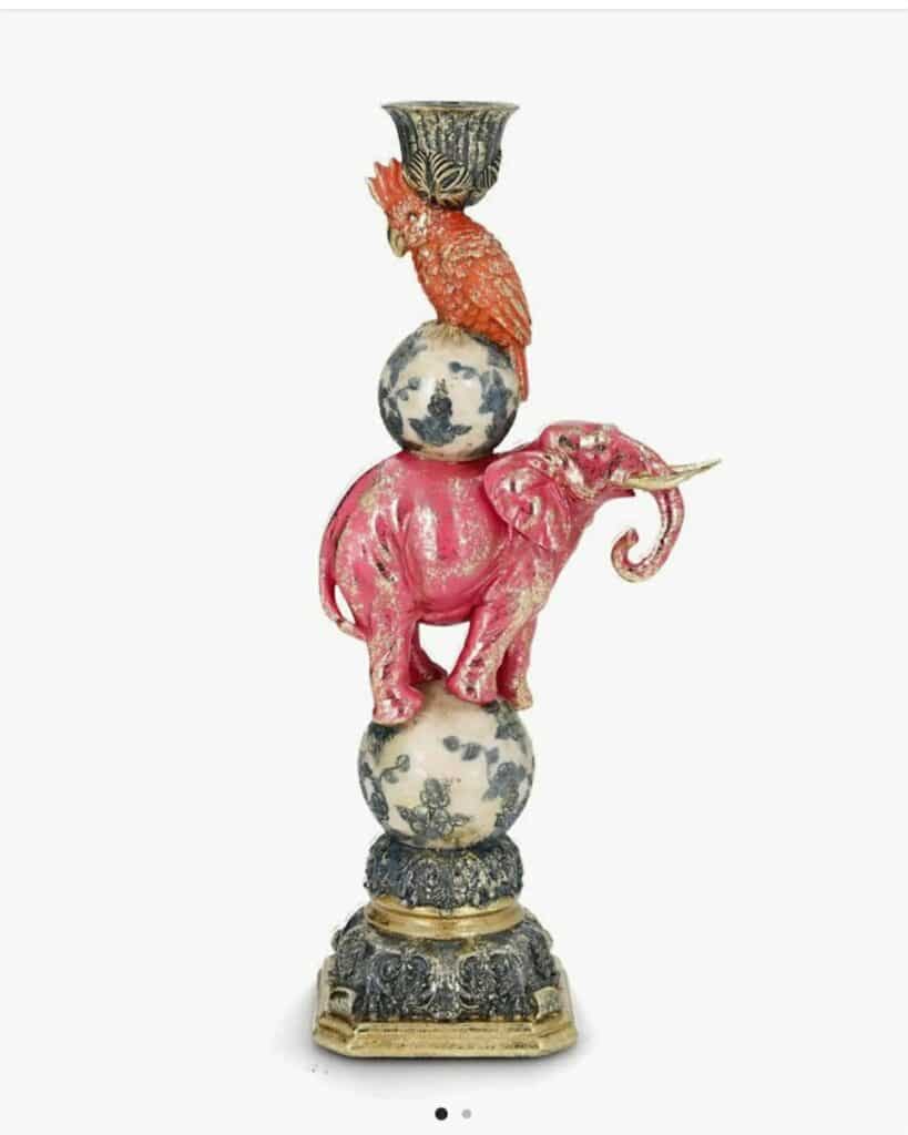 ALot Decoration Lysestake Elefant