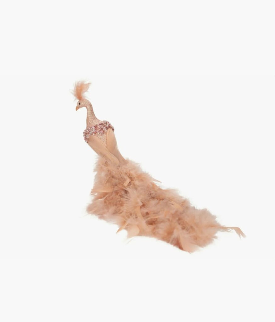 ALot Decoration Påfugl Clip Dreamy 40 cm