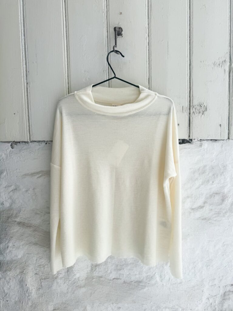 By Basics Wide Shirt Raw White