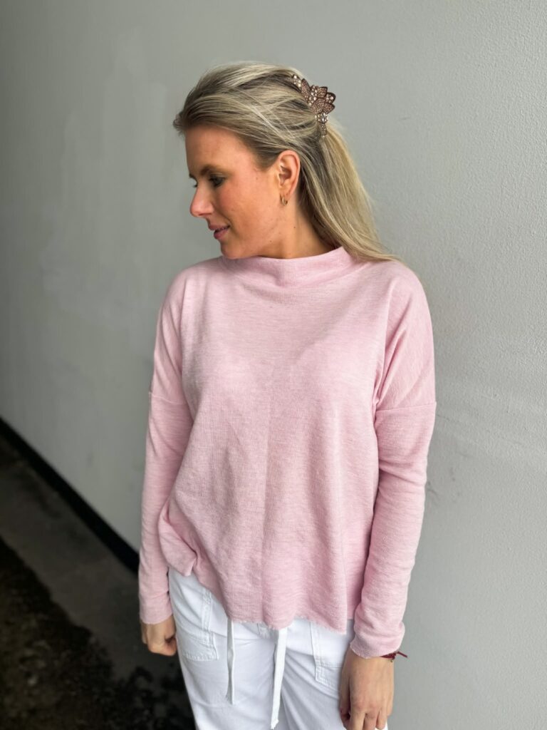 By Basics Wide Shirt Violet Ice