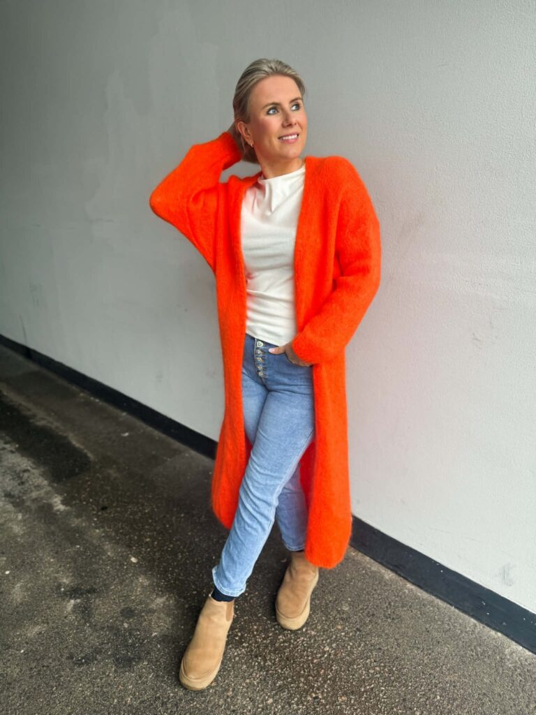 Ibc Collection Bea Jacket Hot Orange