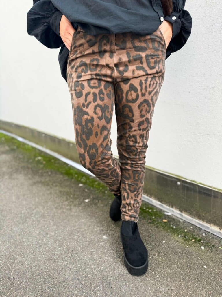 Ibc Collection Lizzy Pants Leo Cognac