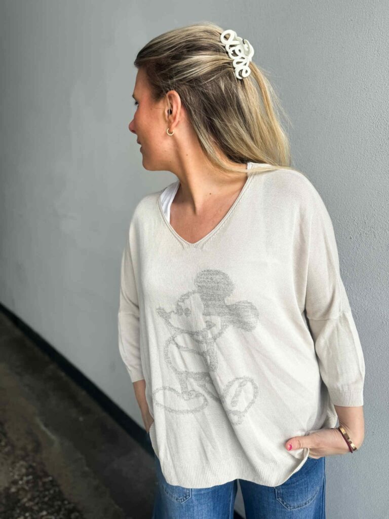 IBC Collection Mickey Mouse Sweater Beige