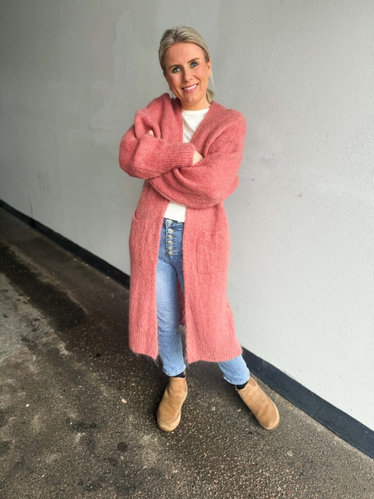 Ibc Collection Mohair Jacket Old Rose