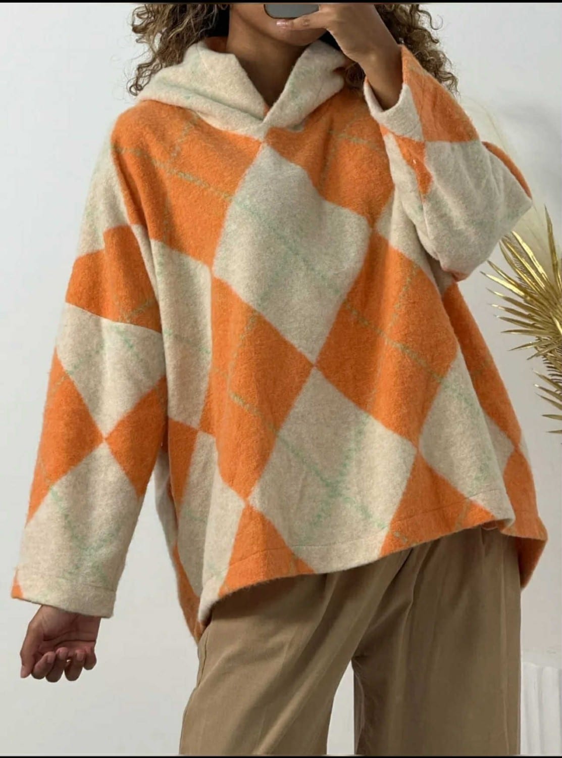 IBC Collection Ruter Hoodie Beige/Orange