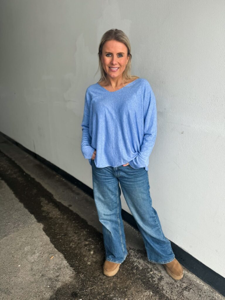 IBC Collection Siv Sweater Light Blue