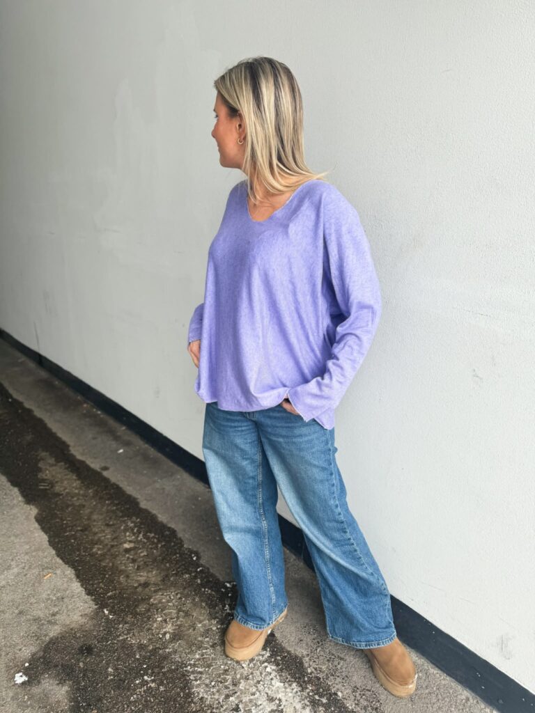 IBC Collection Siv Sweater Purple