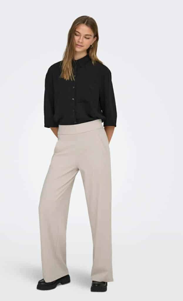 JDY Louisville Catia Pants Chateau Gray