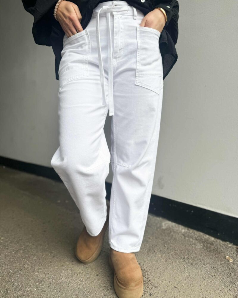 Le Temps Des Cerises Madie Jeans White