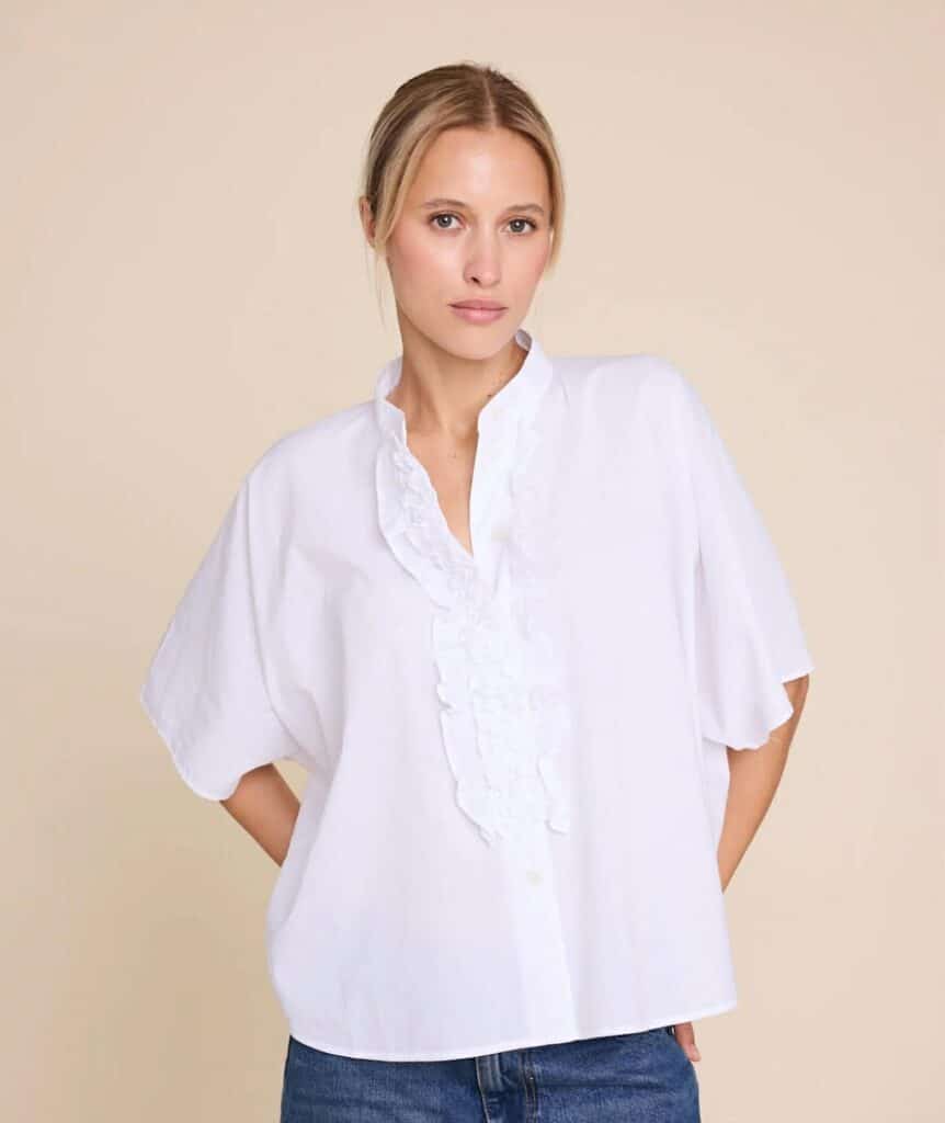 Line Of Oslo Ellie Blouse White