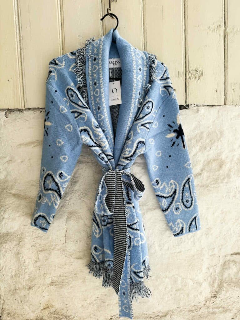 Orlinn Frynsejakke Blue