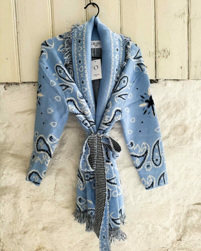 Orlinn Frynsejakke Blue