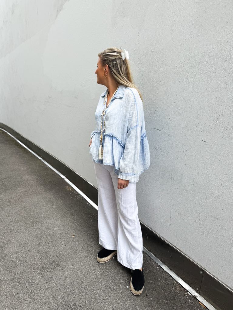 Alexandra Blouse Light Blue