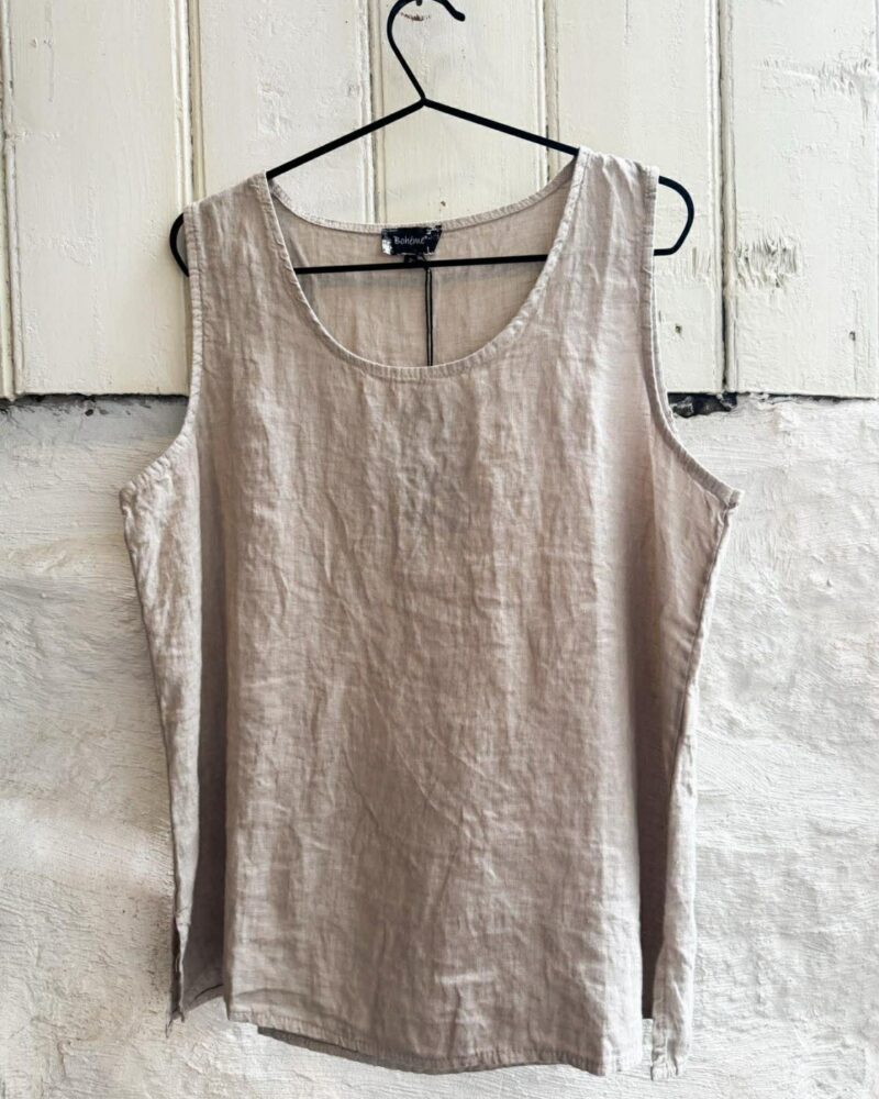 Boheme Lin Singlet Sand