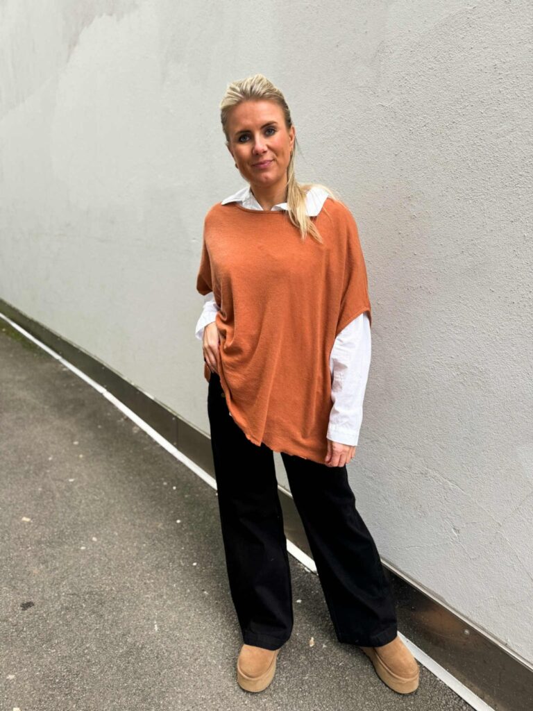 By Basic Top Extra Wide Pecan Melange