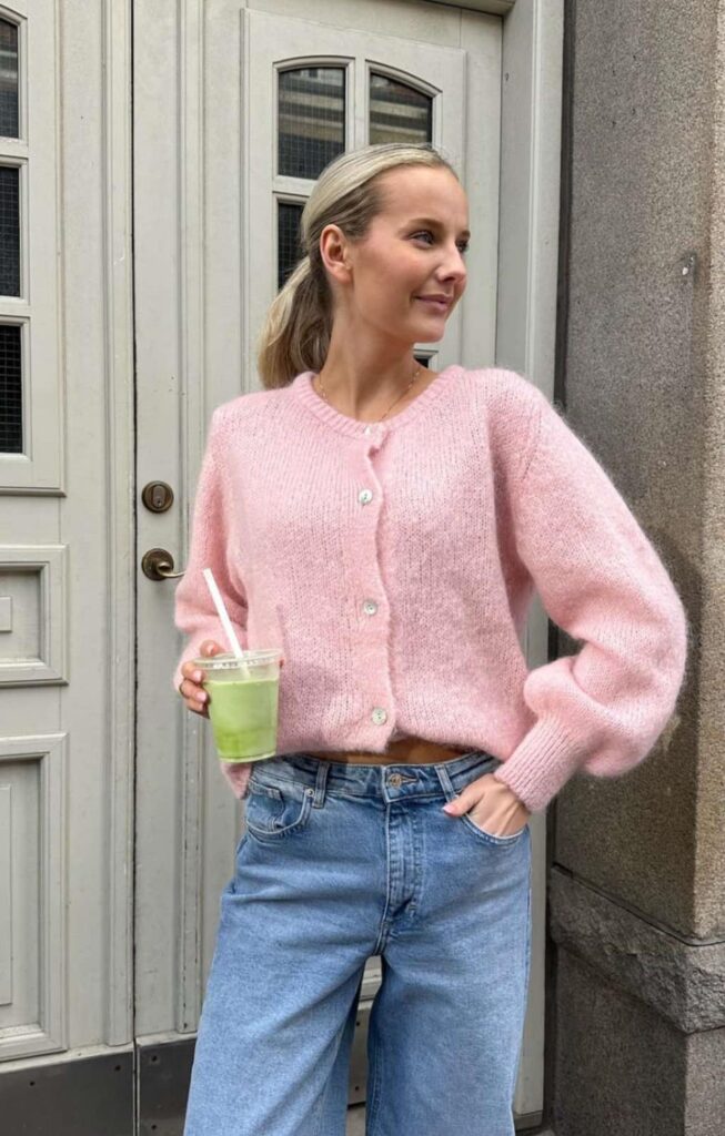 By Ic Ida Cardigan Light Pink