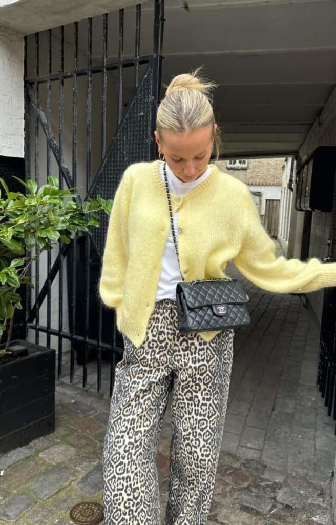 By Ic Ida Cardigan Yellow