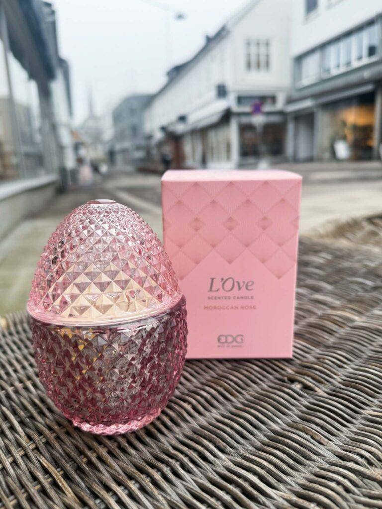 EDG Candela Uovo Con Profumo H12 Rosa