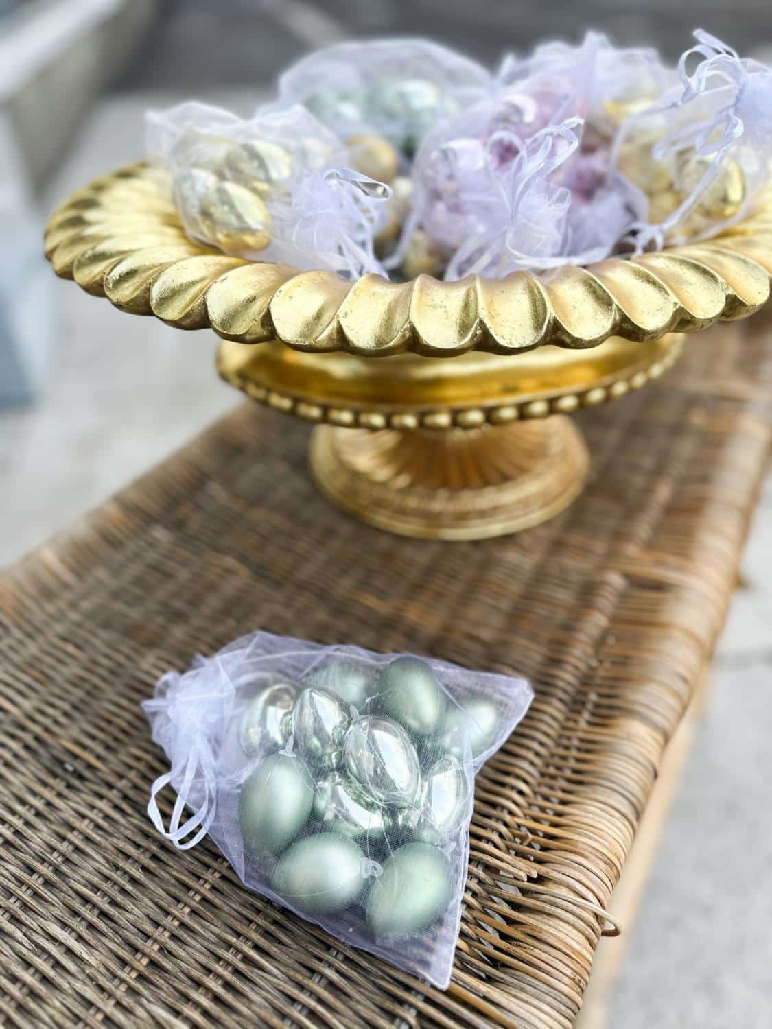 EDG Dec.Uovo Matt+Shiny Stmå Egg Grønn