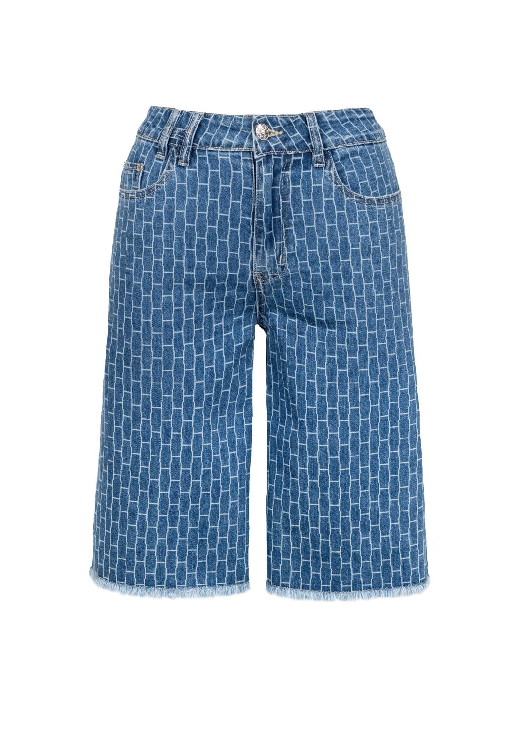 HÈST Dharma Shorts Light Wash Blue Denim