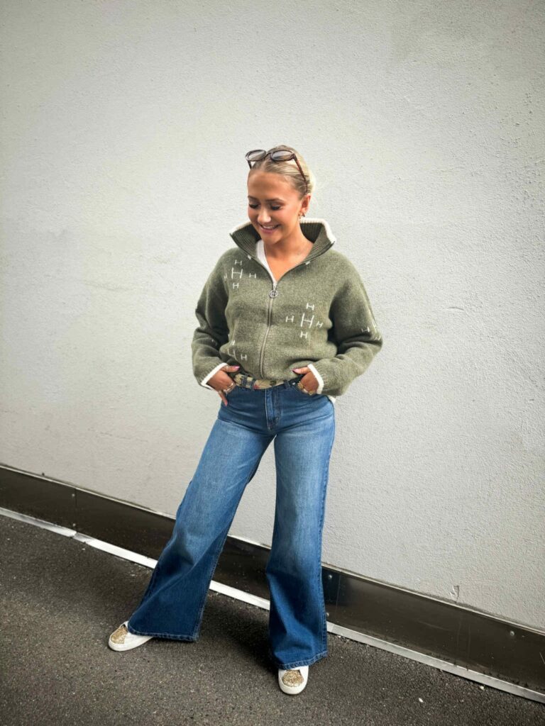 Hést Irina Wide Leg Blue Denim