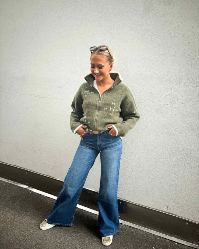 Hést Irina Wide Leg Blue Denim