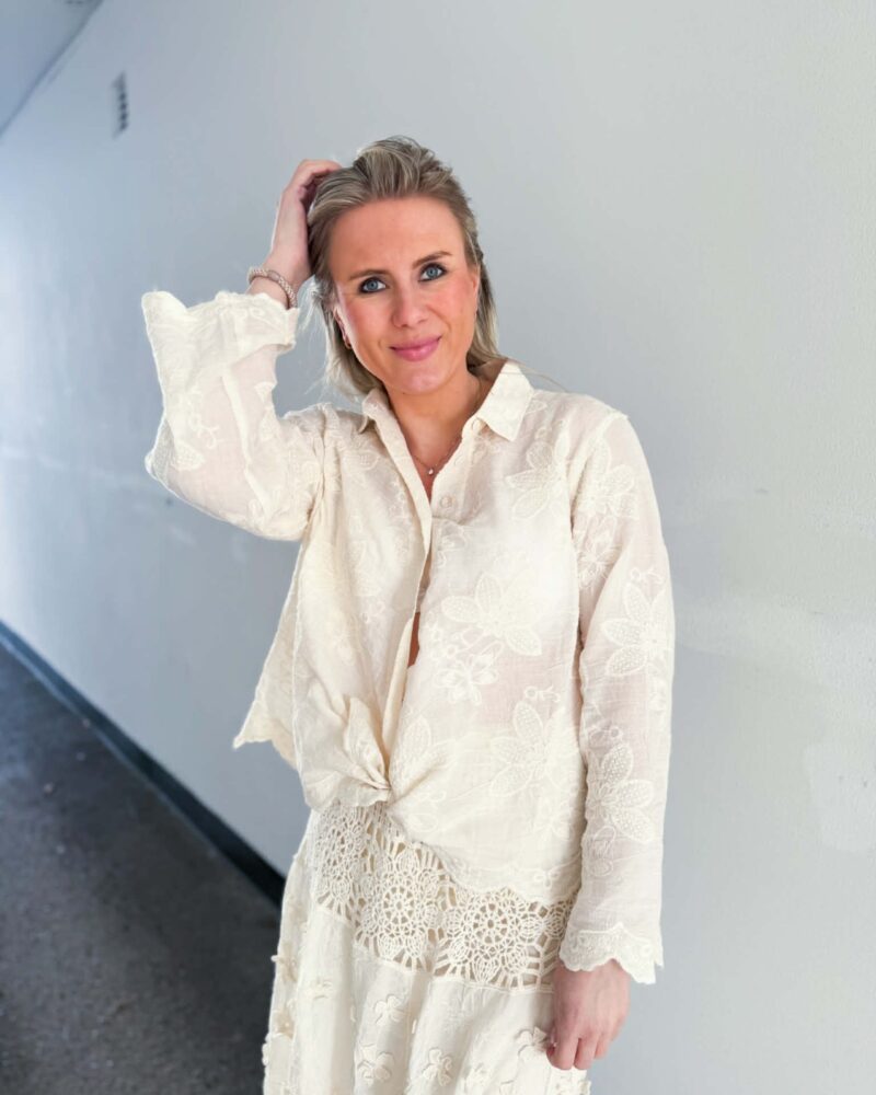 Ibc Collection Boho Shirt Beige