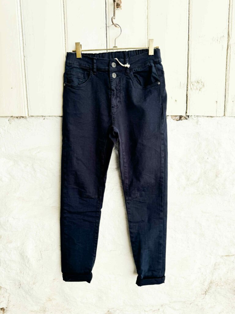 IBC Collection Button Jeans Navy