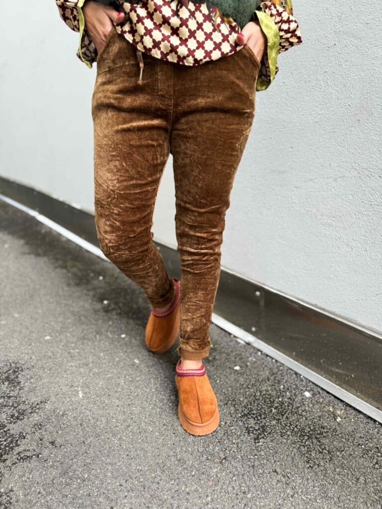 IBC Collection Isabella Velvet Cognac