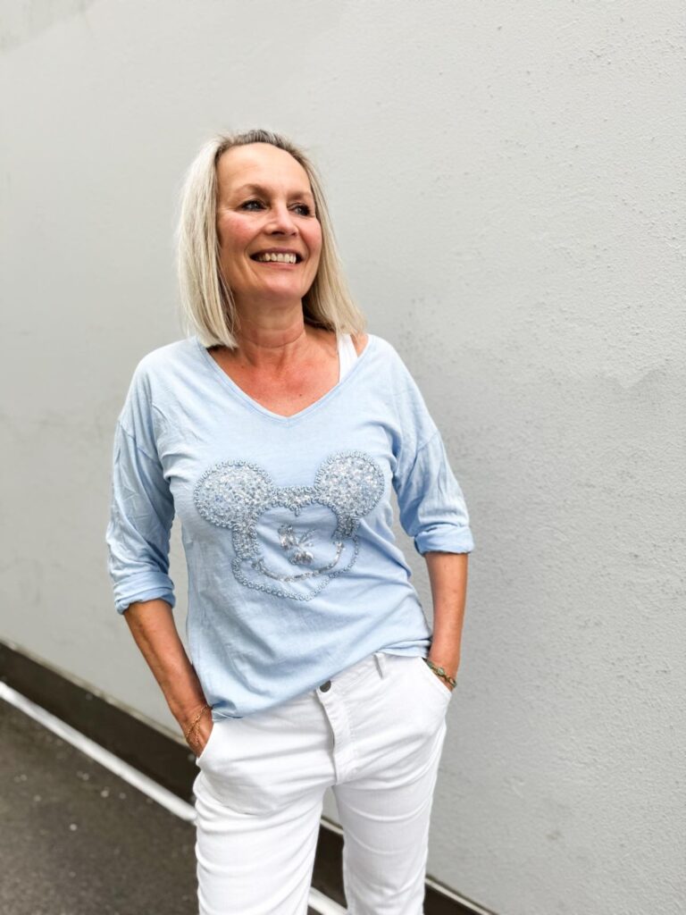 IBC Collection Mickey Mouse Sweater Light Blue