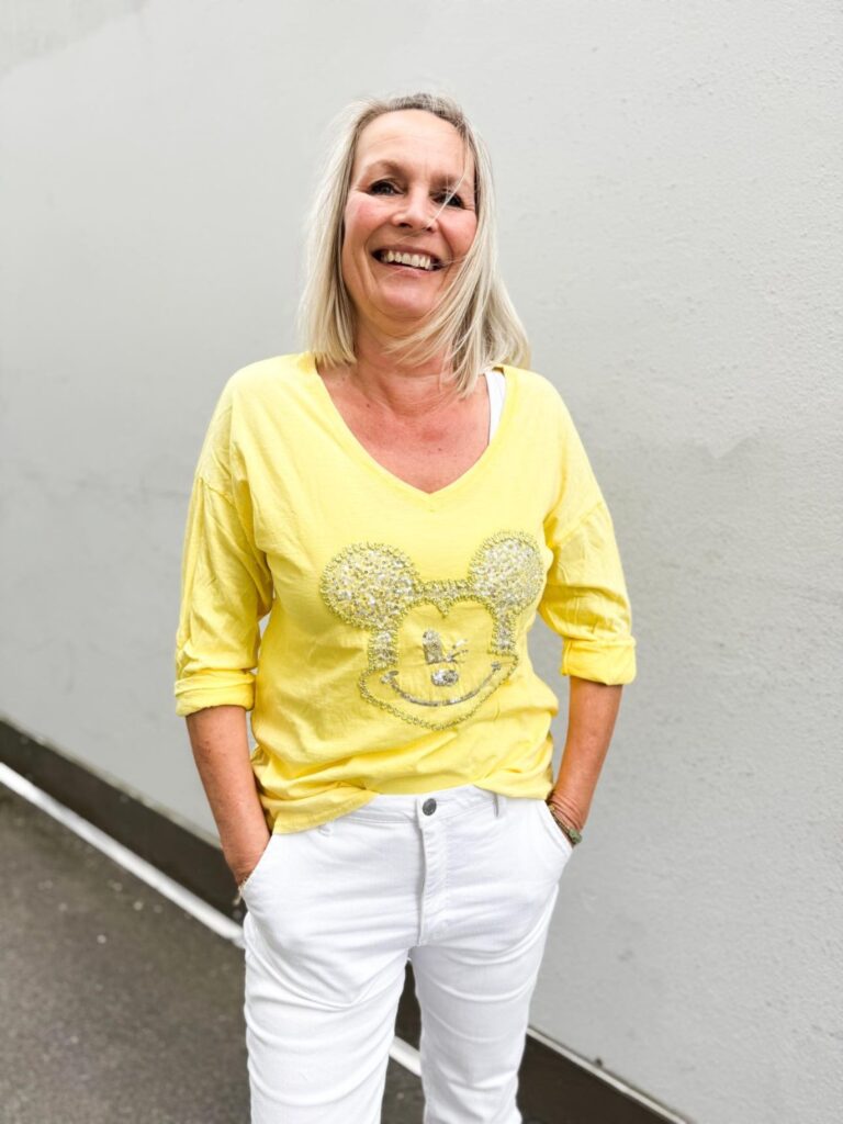 IBC Collection Mickey Mouse Sweater Yellow