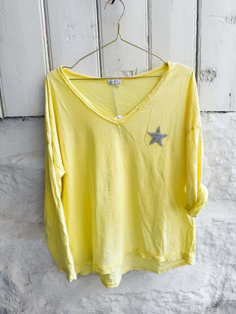 IBC Collection The Star Sweater Yellow