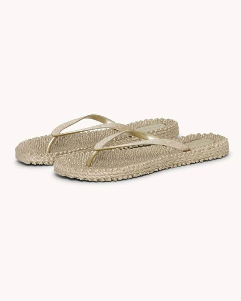 Ilse Jacobsen Flip Flops Platin