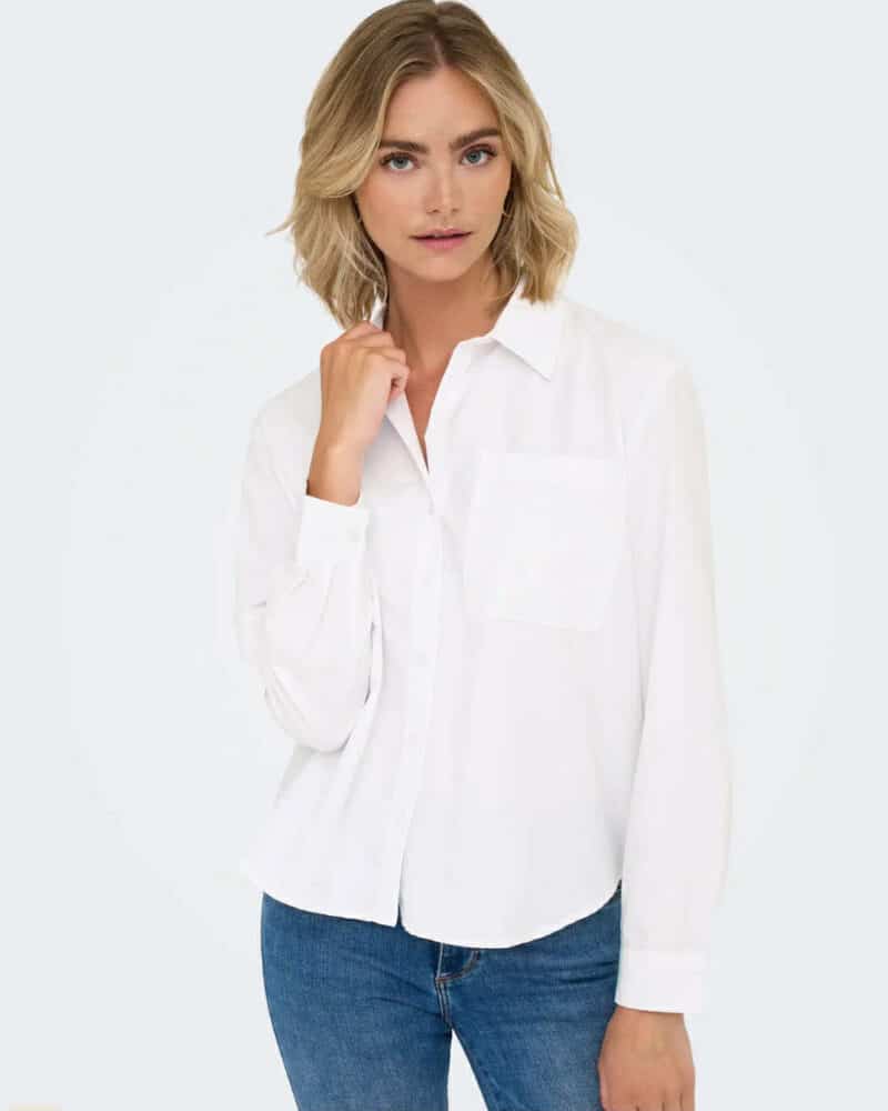 Jdy Alex Loose Shirt White
