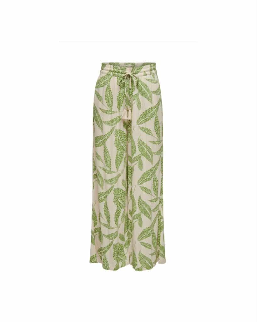 JDY Bree Wide Pants Green leave