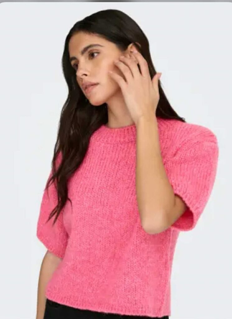 JDY Linea Pullover Pink