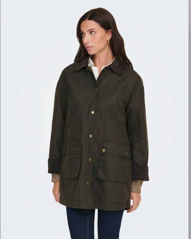 JDY Ruby Coat Green