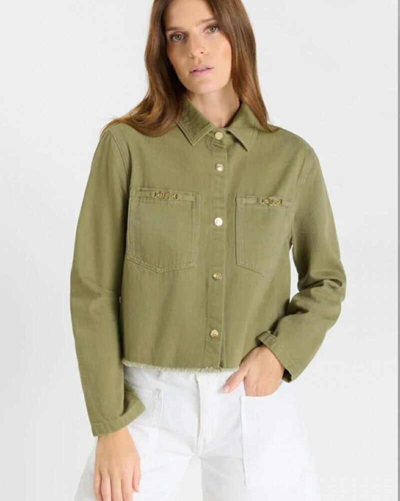 Le Temps Des Cerises Jacket Manuela Army