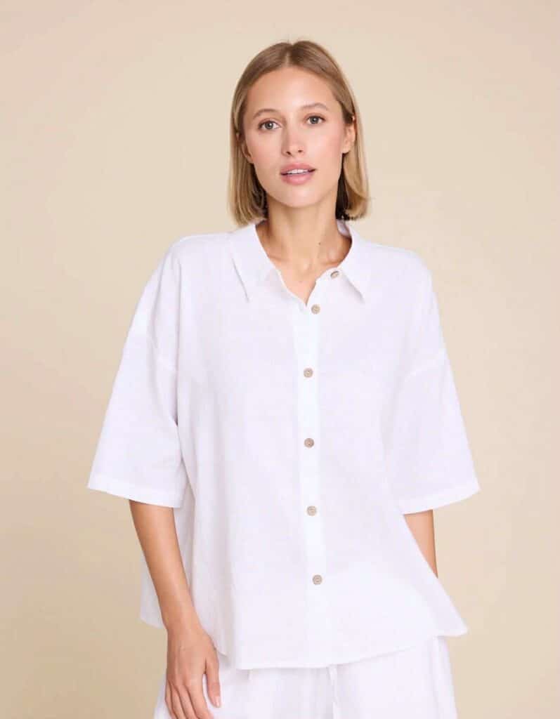 Line Of Oslo Resort Linen White