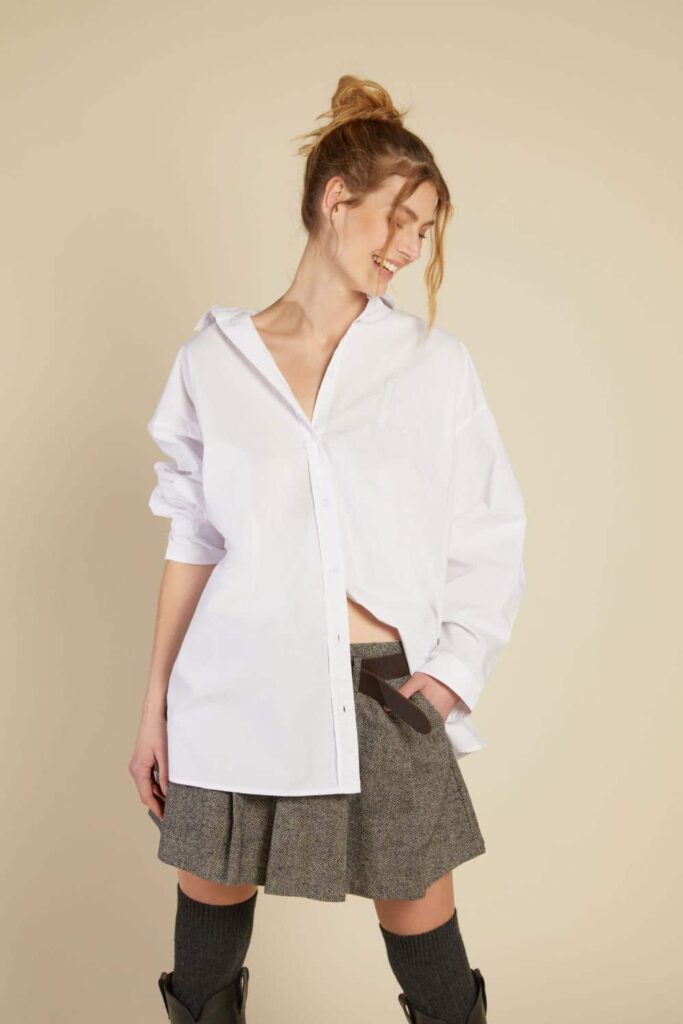 Line Of Oslo Stella Solid Blouse