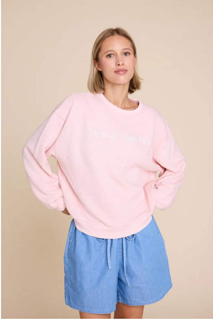 Line Of Oslo Universe Sweater Pink
