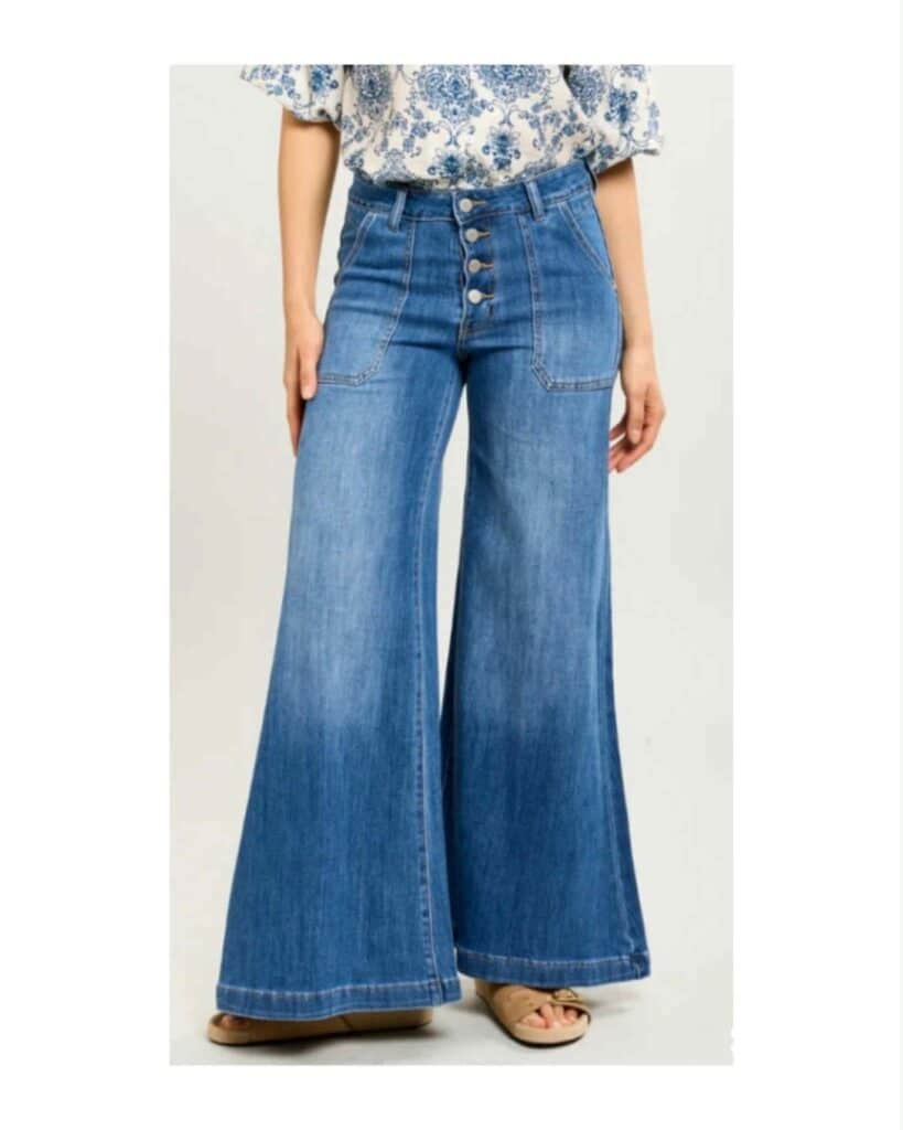 Love Forever Palazzo Jeans