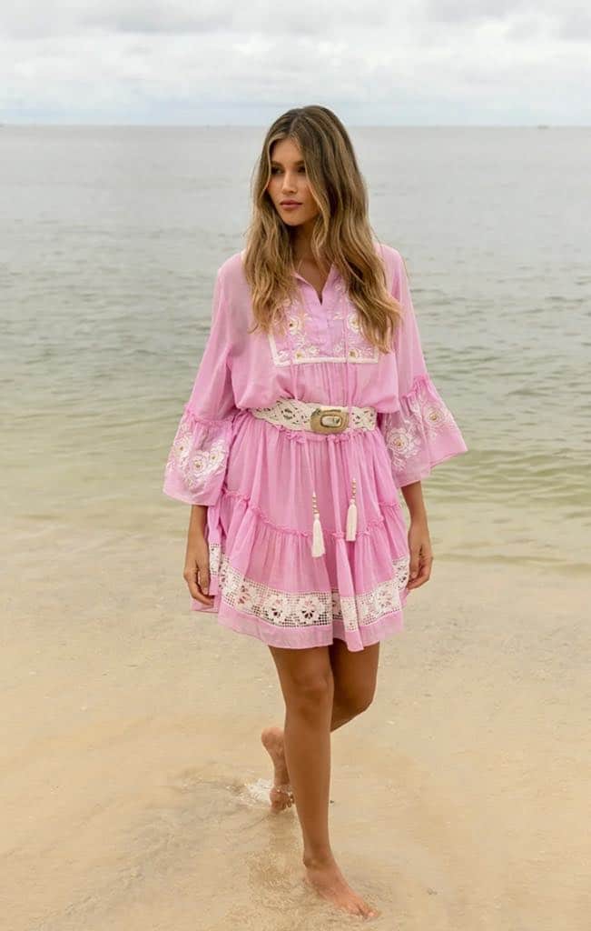 Miss June Cecilia Dress Pink